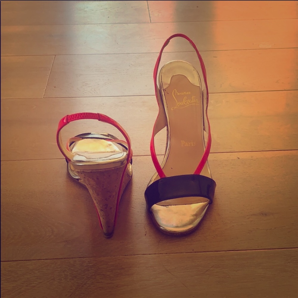 Christian Louboutin wedges